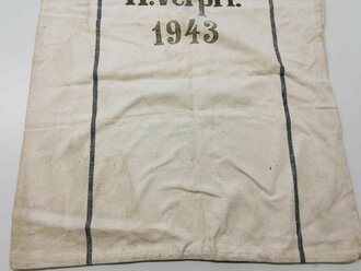 Transportsack für Heeresverpflegung datiert 1943, guter Zustand