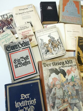 Kaiserreich,  Konvolut Literatur, nicht auf Zustand und Vollständigkeit geprüft