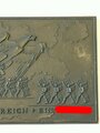 Lauchhammer Eisengussplakette zum Anschluss Österreich 1938
