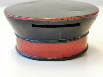 Kaiserreich, Spardose in Form einer Mütze, Durchmesser 9cm