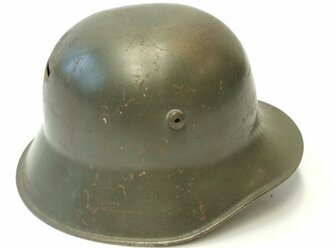 1.Weltkrieg, Spardose in Form eines Stahlhelm, Höhe etwa 7cm