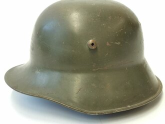 1.Weltkrieg, Spardose in Form eines Stahlhelm, Höhe etwa 7cm