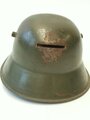 1.Weltkrieg, Spardose in Form eines Stahlhelm, Höhe etwa 7cm