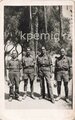 Aufnahme von Angehörigen des Afrikakorps, Maße 8 x 14 cm