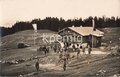 4 Aufnahmen von Angehörigen der Reichswehr beim Feldgottesdienst, Maße 9  x 14 cm