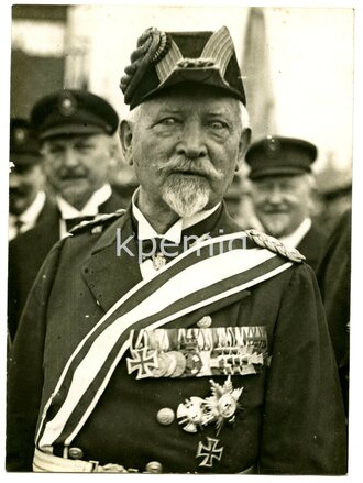 Aufnahme des Admiral von Schöder mit den...