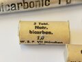Aluminiumröhrchen "Natr. bicarbonic 1g" NUR FÜR DEKORATIONSZWECKE