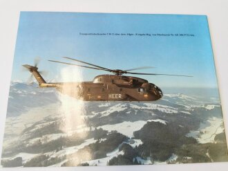 "Die Hubschrauber der Bundeswehr 1956-1986", 48 Seiten, gebraucht, 