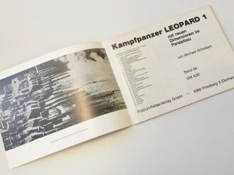 "Kampfpanzer Leopard 1 mit neuen Dimensionen im Panzerbau", 48 Seiten, gebraucht,