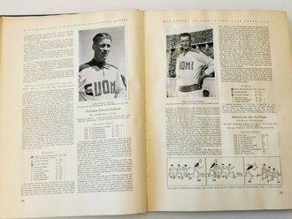 Sammelbilderalbum "Olympia 1936" - Band II Die  XI. Olympischen Spiele in Berlin1936, 165 Seiten, komplett