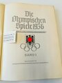 Sammelbilderalbum "Olympia 1936" - Band I Die Olympischen Winterspiele Vorschau auf Berlin, 127 Seiten, komplett