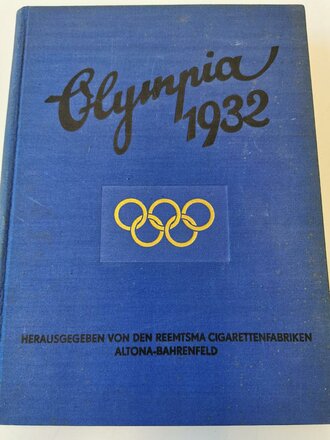 Sammelbilderalbum "Olympia 1932" - Herausgegeben von den Reemtsma Cigarettenfabriken Altona-Bahrenfeld, 142 Seiten, komplett