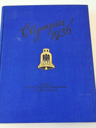 Sammelbilderalbum "Olympia 1936" - Band II Die  XI. Olympischen Spiele in Berlin1936, 165 Seiten, komplett