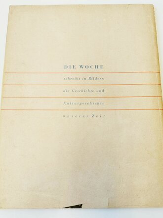 "Die Woche - Sondernummer Olympia 1936"