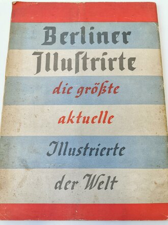 Berliner Illustrierte Zeitung, Olympia-Sonderheft, XI. Olympische Spiele Berlin, gebraucht