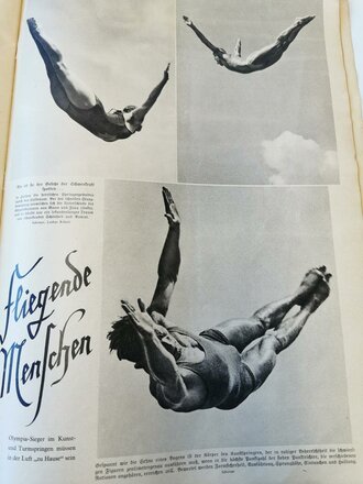 Berliner Illustrierte Zeitung, Olympia-Sonderheft, XI. Olympische Spiele Berlin, gebraucht