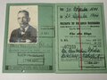 Netzkarte 2. Kl. für die ganze Reichsbahn (alle Netze), Fahrkartenausgabe Heidelberg, datiert 1944