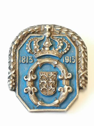 Grenadier Regiment Königin Olga ( 1. Wttbg.) Nr. 119, Abzeichen zum 100jähr Rergimentsjubiläum 1913