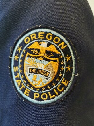 USA, Oregon State Police Jacket . Used, good condition