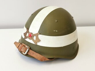 Feuerwehr Stahlhelm ehemaliger Ostblock, Russisches...