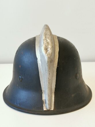 Feuerwehr Stahlhelm III. Reich, überlackiertes Stück