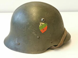 Bulgarien 2. Weltkrieg, Stahlhelm Originallack