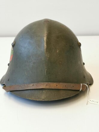 Bulgarien 2. Weltkrieg, Stahlhelm Originallack