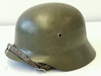 Ungarn, Stahlhelm 2. Weltkrieg M38, Originallack,...