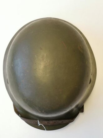 Ungarn, Stahlhelm 2. Weltkrieg M38, Originallack, zusammengehöriges Stück