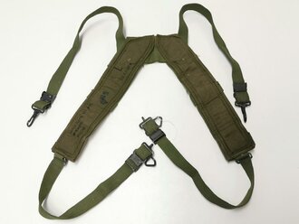 U.S. Suspender Fieldpack Combat M1956, unused with traces of storage, 2nd pattern, size L