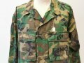 U.S. Coat, hot weather, ERDL, stamped USMC, dated 79, used, size L