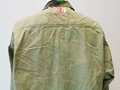 U.S. Coat, hot weather, ERDL, stamped USMC, dated 79, used, size L