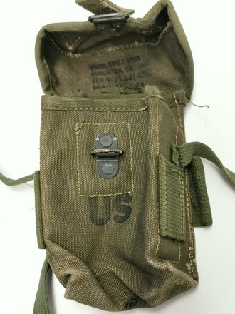 U.S. Pouch small arms, ammunition universal, M1956, 2nd pattern, used, dated 62