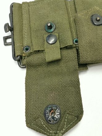 U.S. Cartridge Belt, cal .30, M1923, unused, stamped USMC, dated 55