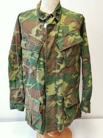 U.S. Coat Mans Combat, Tropical, ERDL, Lime-dominant,...