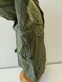 U.S. Coat Mans Combat, Tropical, popeline, 1st pattern, dated 63, used, size L