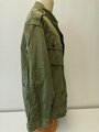 U.S. Coat Mans Combat, Tropical, popeline, 1st pattern, dated 63, used, size L