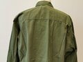 U.S. Coat Mans Combat, Tropical, popeline, 3rd pattern, dated 67, used, size L, insignia added ?