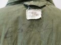 U.S. Coat Mans Combat, Tropical, popeline, 3rd pattern, dated 67, used, size L, insignia added ?