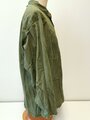 U.S. Coat Mans Combat, Tropical, popeline, 3rd pattern, dated 67, used, size L, insignia added ?