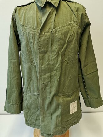 U.S. Coat Mans Combat, Tropical, 3rd pattern, ripstop, dated 68, used, size M