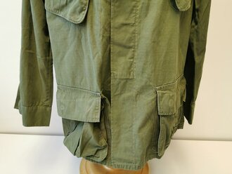 U.S. Coat Mans Combat, Tropical, 3rd pattern, ripstop, dated 68, used, size M