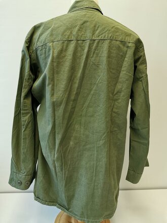 U.S. Coat Mans Combat, Tropical, 3rd pattern, ripstop, dated 68, used, size M