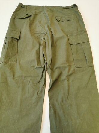 U.S. Trousers Mans Combat, Tropical, popeline, 3rd pattern, used, size L