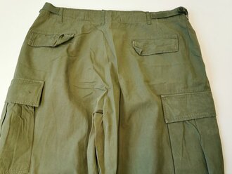 U.S. Trousers Mans Combat, Tropical, popeline, 3rd pattern, used, size L
