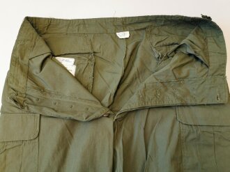 U.S. Trousers Mans Combat, Tropical, popeline, 3rd pattern, unused, size L, variant rounded Pocket Flaps