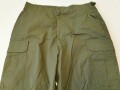 U.S. Trousers Mans Combat, Tropical, popeline, 3rd pattern, unused, size L, variant rounded Pocket Flaps