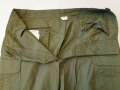 U.S. Trousers Mans Combat, Tropical, popeline, 3rd pattern, unused, size L, variant rounded Pocket Flaps