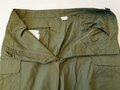 U.S. Trousers Mans Combat, Tropical, popeline, 3rd pattern, unused, size L, variant rounded Pocket Flaps