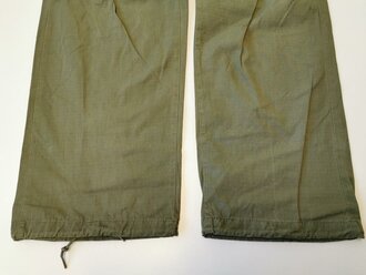 U.S. Trousers Mans Combat, Tropical, ripstop, 3rd pattern, used, size L, dated 67